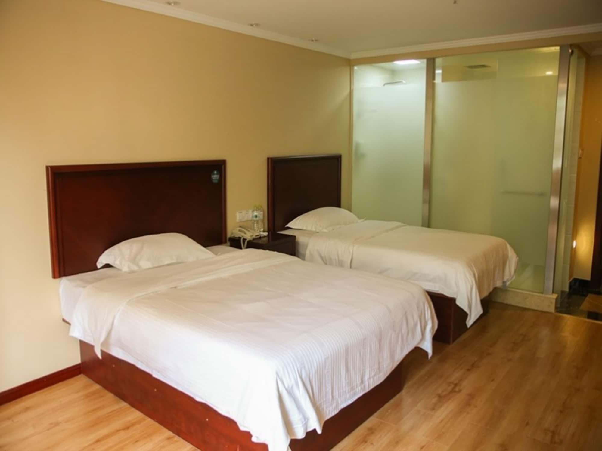 Greentree Inn Jiangsu Zhenjiang Dingmao Industrial Park Wode Square Express Hotel Екстер'єр фото